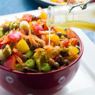 Salad in a bowl